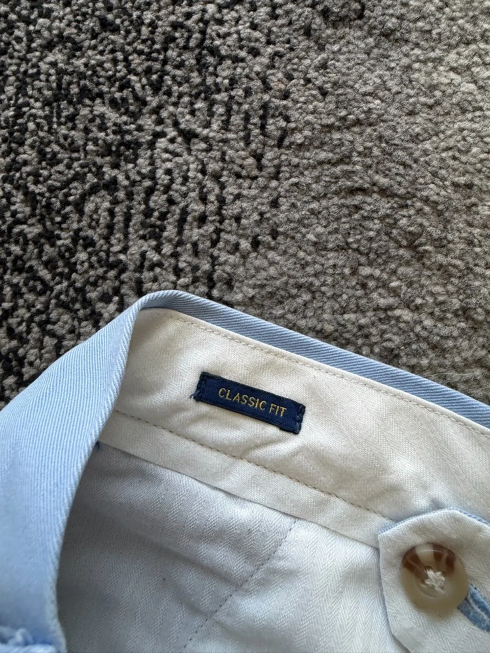 Polo Ralph Lauren Baby Blue Classic Fit Chino Pants